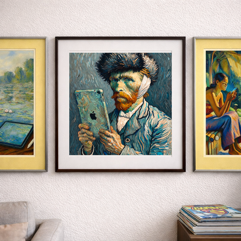 Limitierter Fine Art-Print, 12-farbig gedruckt  „Van Gogh“