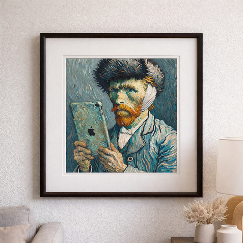 Limitierter Fine Art-Print, 12-farbig gedruckt  „Van Gogh“