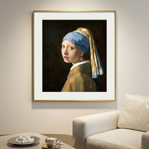 Limitierter Fine Art-Print, 12-farbig gedruckt „Johannes Vermeer“
