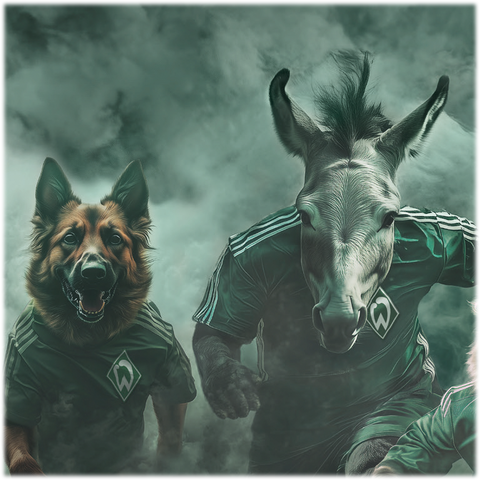 Poster Werder Bremen rockt!
