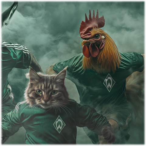 Poster Werder Bremen rockt!